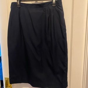 Navy skirt size 16 ladies